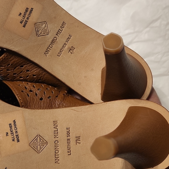 ANTONIO MELANI SHOES, NEW NO TAGE SIZE 7 - Picture 10 of 12